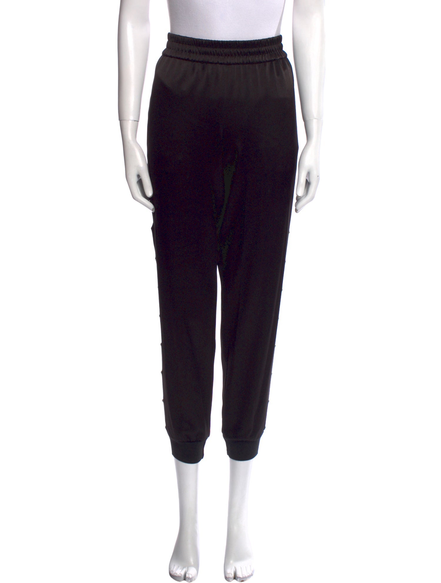 Alice + Olivia Silk Skinny Leg Pants