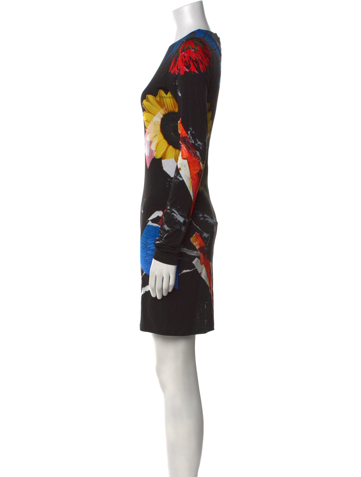 Alice + Olivia Printed Mini Dress w/ Tags