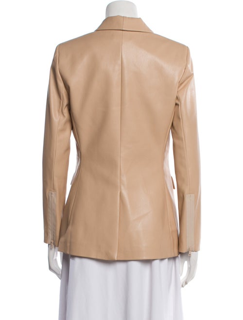 Alice + Olivia Leather Blazer