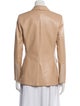 Alice + Olivia Leather Blazer
