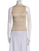 Alice + Olivia Mock Neck Sleeveless Top