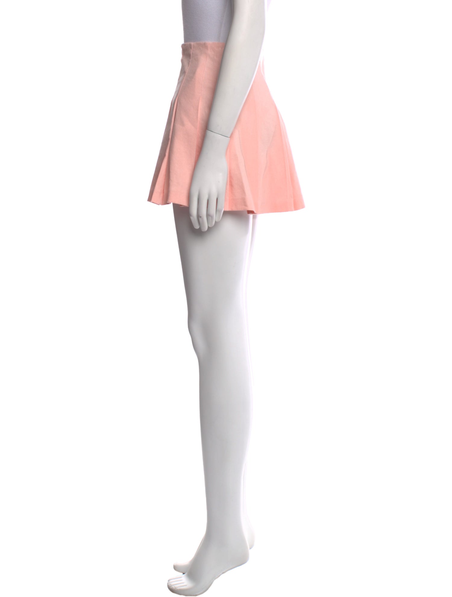 Alice + Olivia Pleated Accents Mini Skirt w/ Tags