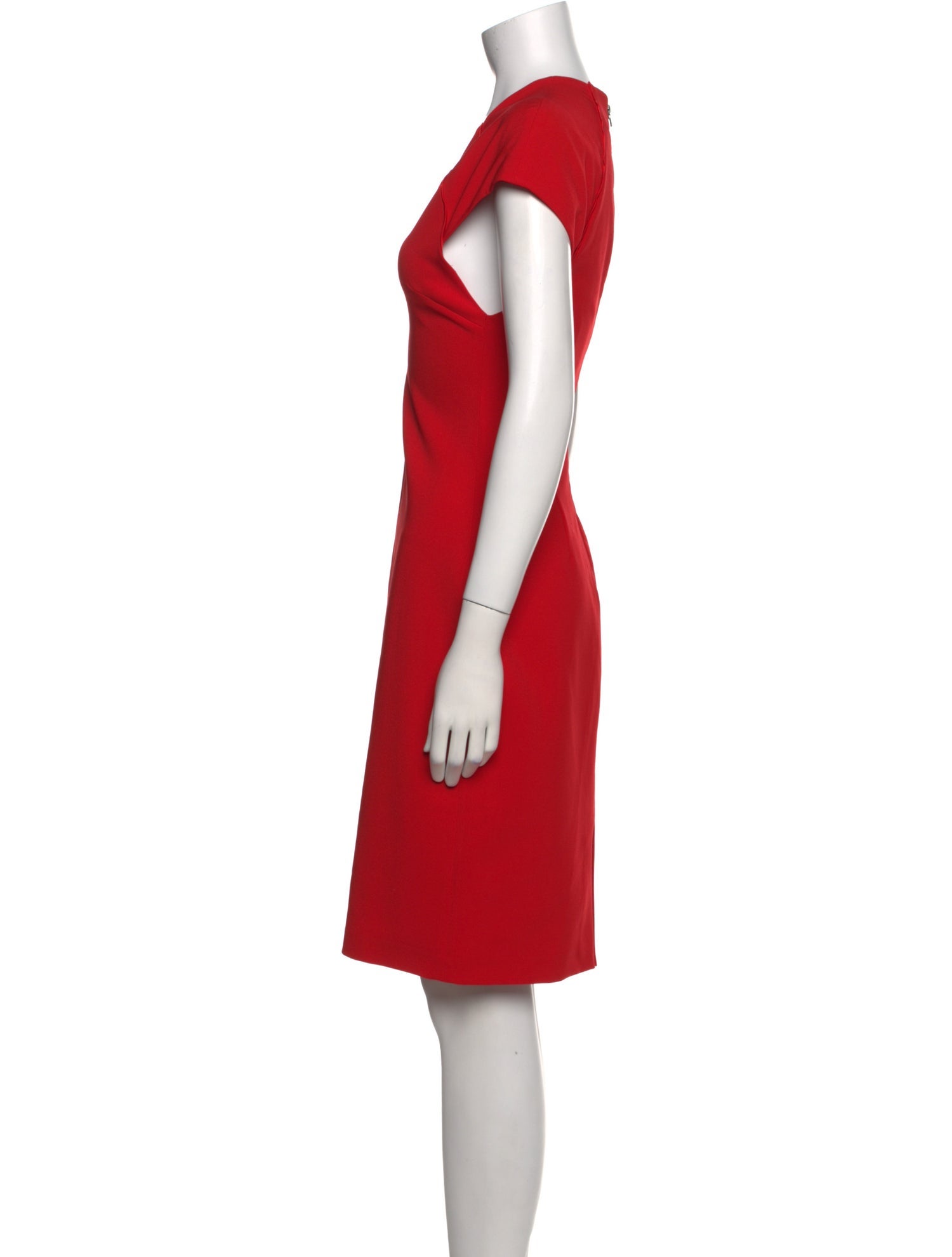 Alice + Olivia V-Neck Knee-Length Dress