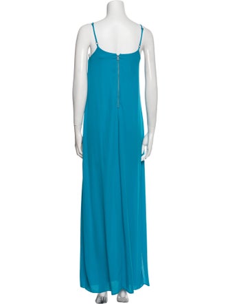 Alice + Olivia V-Neck Long Dress