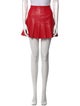Alice + Olivia Faux Leather Mini Skirt