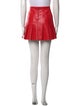 Alice + Olivia Faux Leather Mini Skirt
