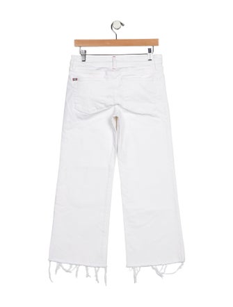 Alice + Olivia Mid-Rise Wide Leg Jeans