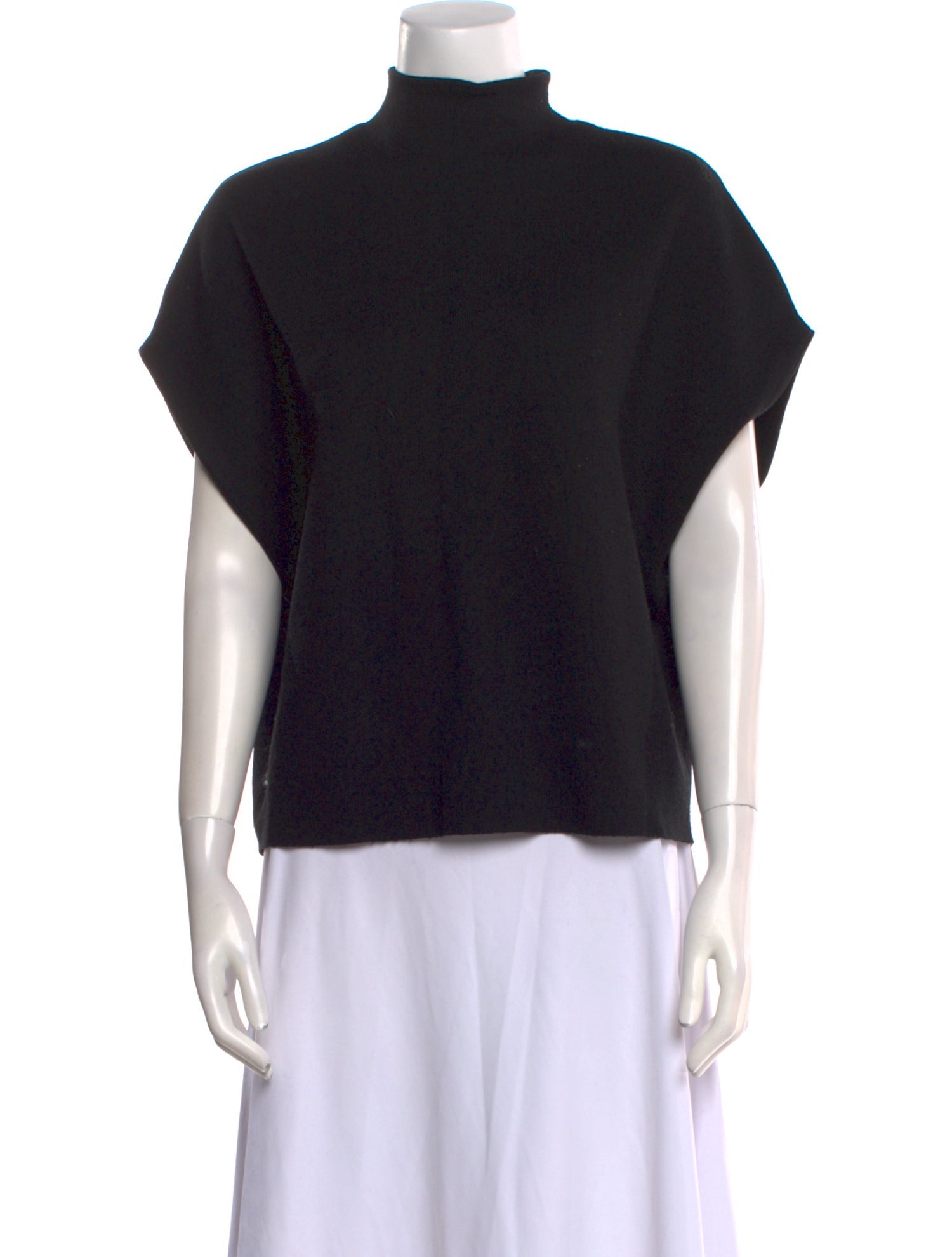 Alice + Olivia Wool Mock Neck Sweater