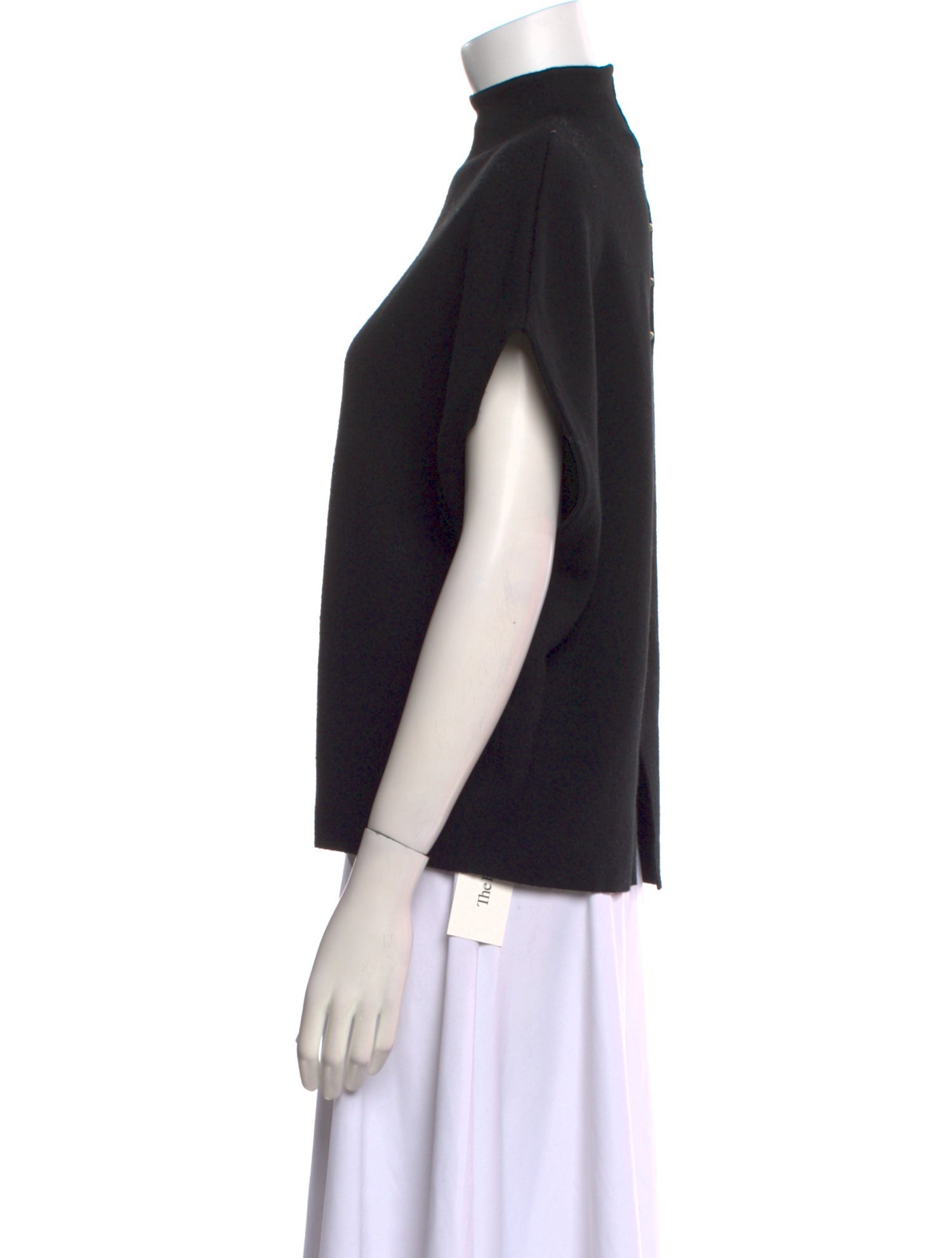 Alice + Olivia Wool Mock Neck Sweater