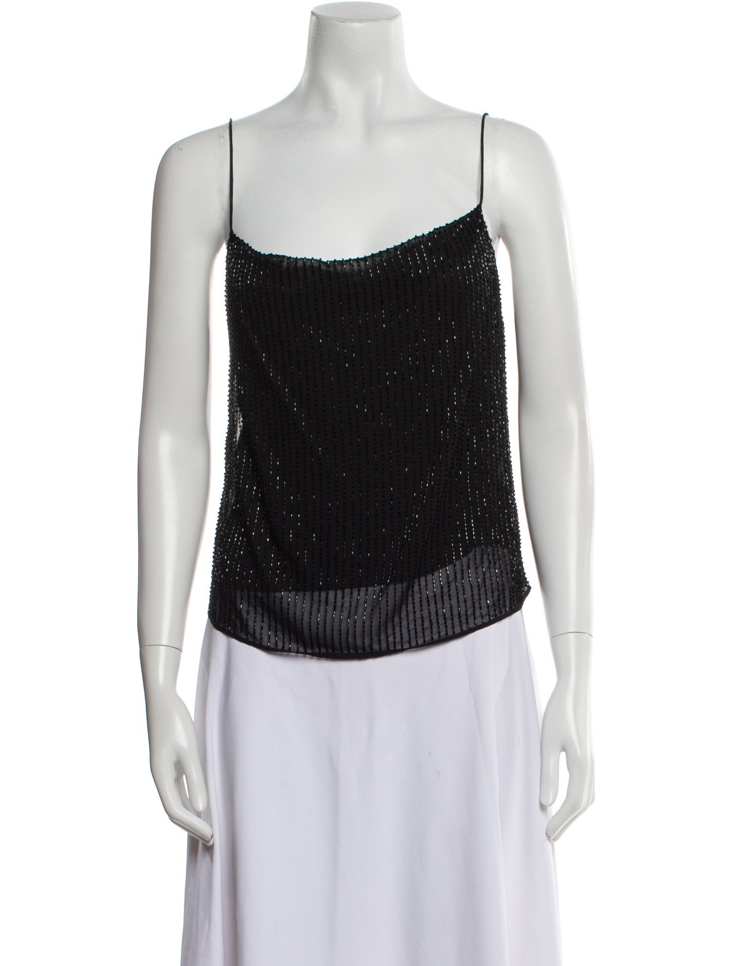 Alice + Olivia Square Neckline Sleeveless Top w/ Tags