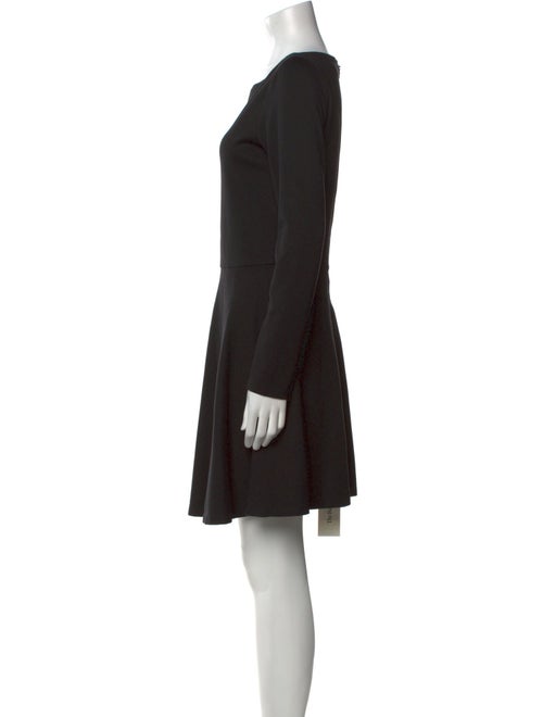 Alice + Olivia Bateau Neckline Mini Dress