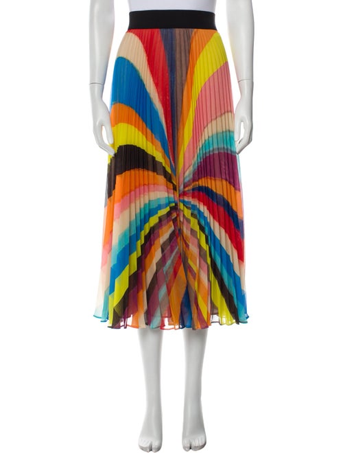 Alice + Olivia Printed Midi Length Skirt