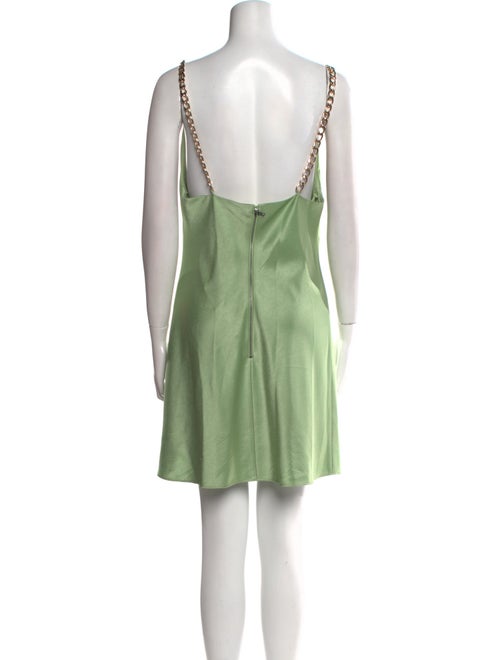 Alice + Olivia Square Neckline Mini Dress