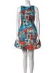 Alice + Olivia Printed Mini Dress