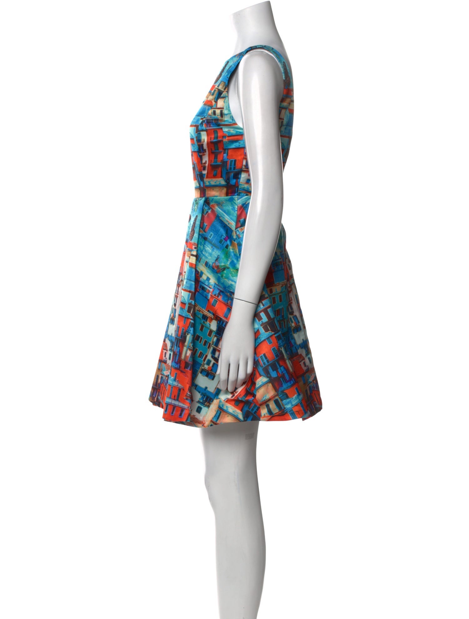 Alice + Olivia Printed Mini Dress