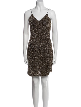 Alice + Olivia Sequin Mini Dress