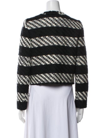 Alice + Olivia Tweed Pattern Evening Jacket