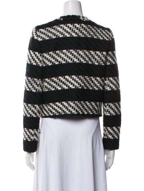 Alice + Olivia Tweed Pattern Evening Jacket