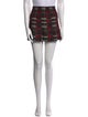 Alice + Olivia Plaid Print Mini Skirt