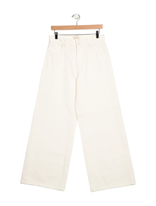 Alice + Olivia High-Rise Wide Leg Jeans