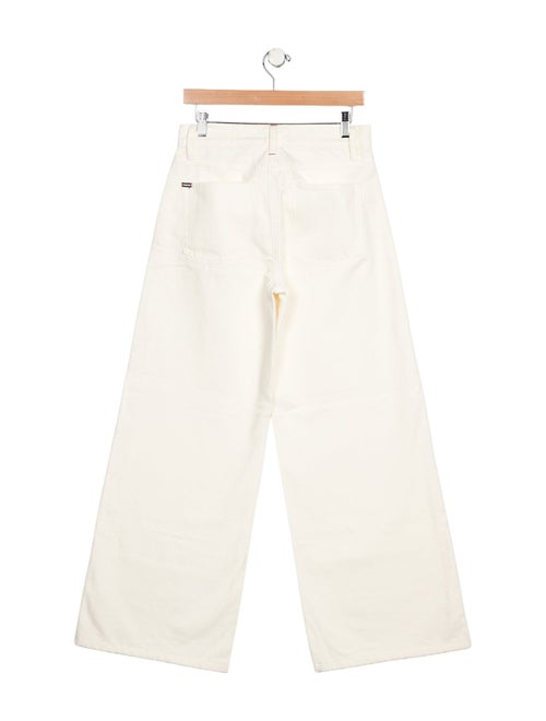 Alice + Olivia High-Rise Wide Leg Jeans