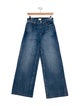 Alice + Olivia High-Rise Wide Leg Jeans