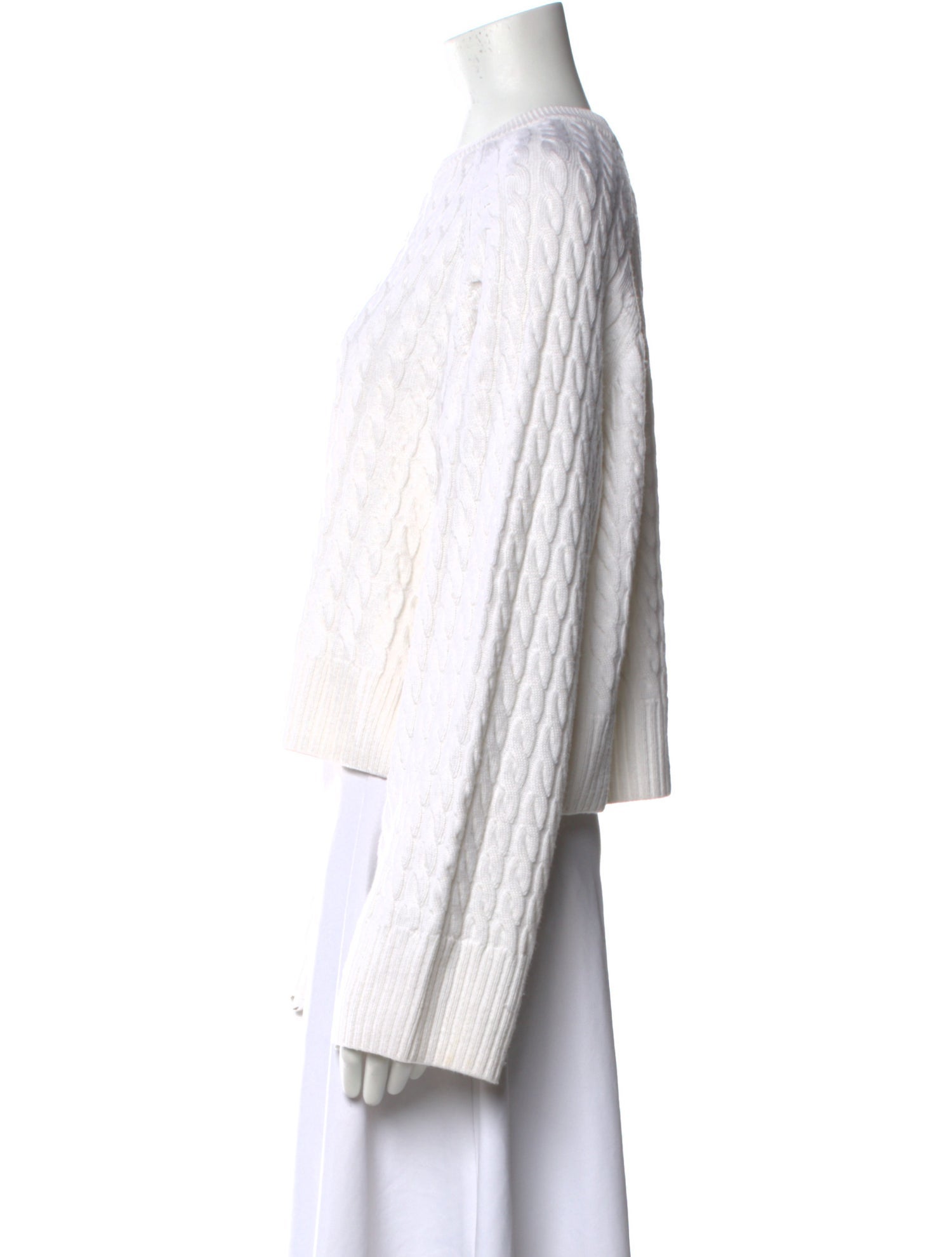 Alice + Olivia Wool Scoop Neck Sweater