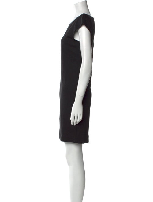 Alice + Olivia Bateau Neckline Mini Dress