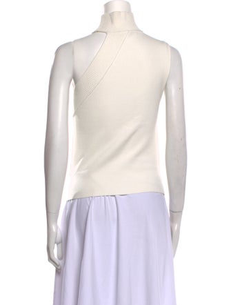 Alice + Olivia Turtleneck Sleeveless Top