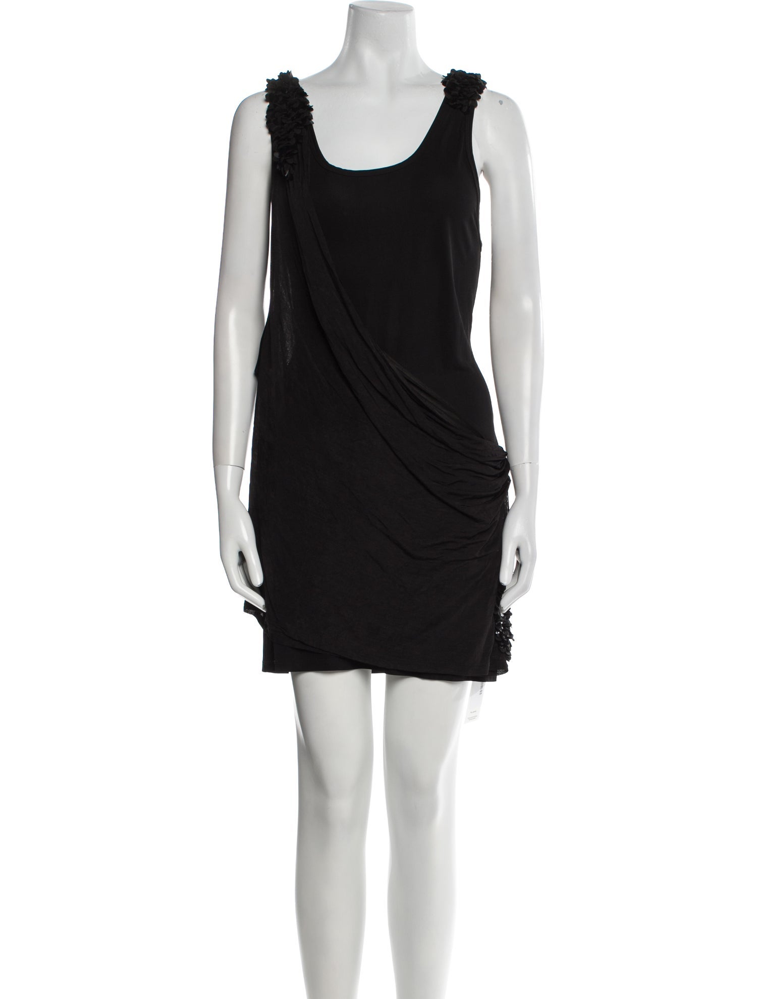 Alice + Olivia Scoop Neck Mini Dress