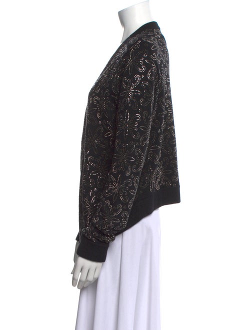 Alice + Olivia Wool V-Neck Sweater