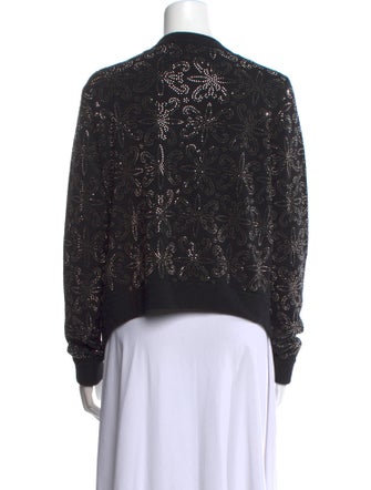 Alice + Olivia Wool V-Neck Sweater