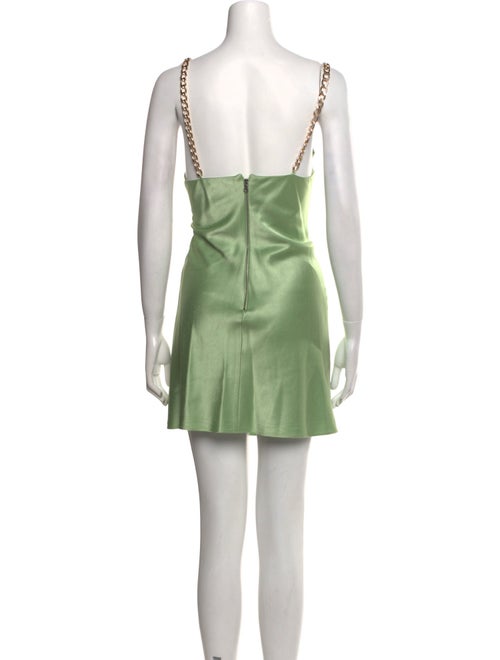 Alice + Olivia Square Neckline Mini Dress