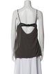 Alice + Olivia Silk Scoop Neck Top