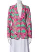 Alice + Olivia Paisley Print Blazer