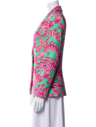 Alice + Olivia Paisley Print Blazer