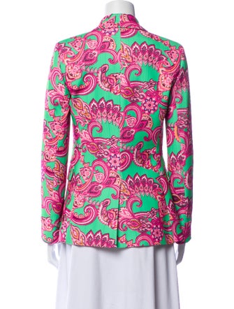 Alice + Olivia Paisley Print Blazer