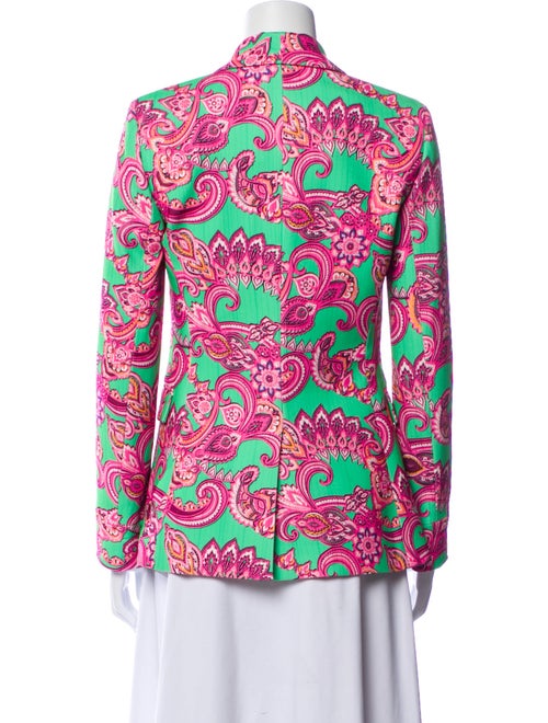 Alice + Olivia Paisley Print Blazer