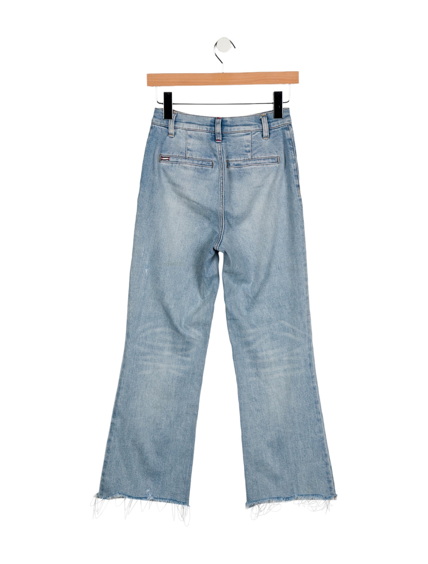 Alice + Olivia Mid-Rise Wide Leg Jeans