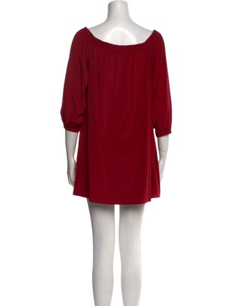 Alice + Olivia Silk Mini Dress