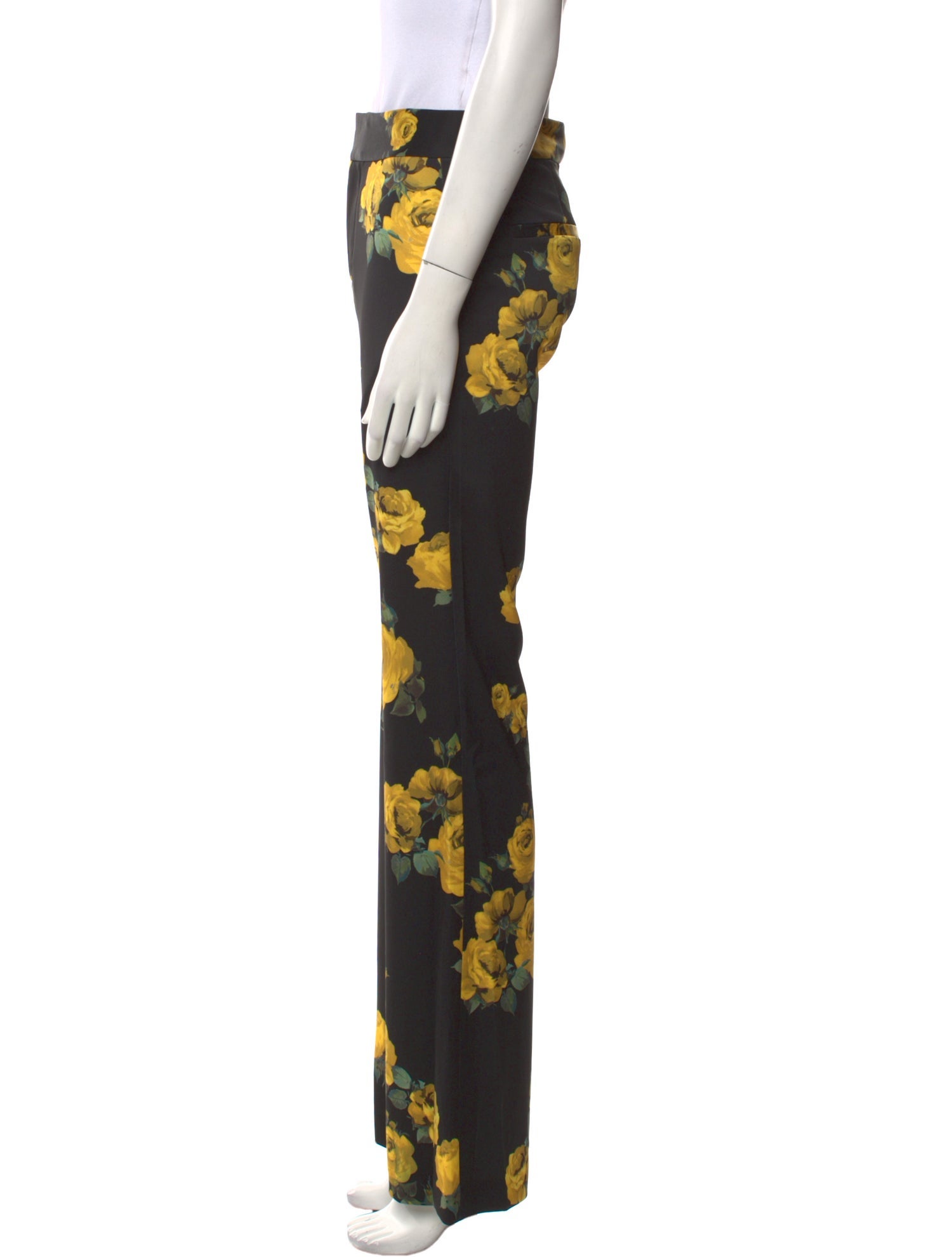 Alice + Olivia Floral Print Wide Leg Pants w/ Tags