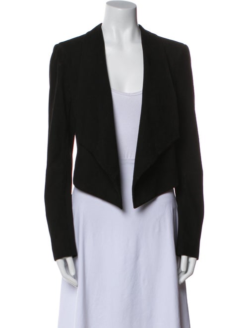 Alice + Olivia Goat Leather Blazer