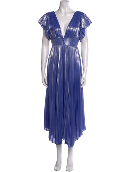 Alice + Olivia V-Neck Long Dress