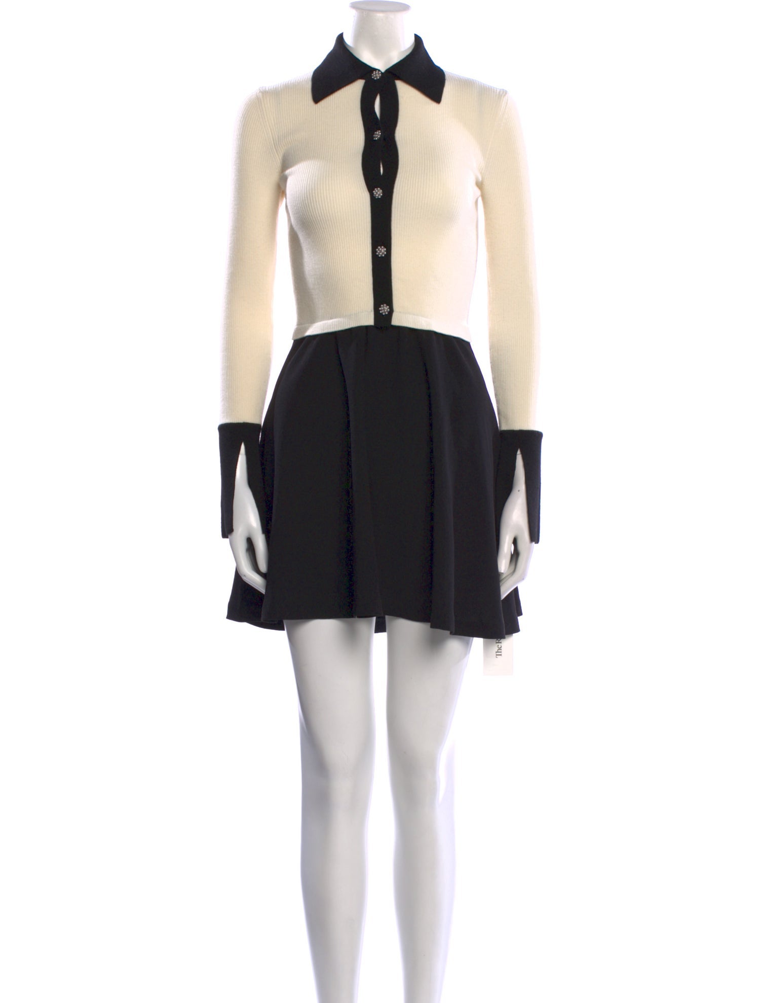 Alice + Olivia Wool Mini Dress