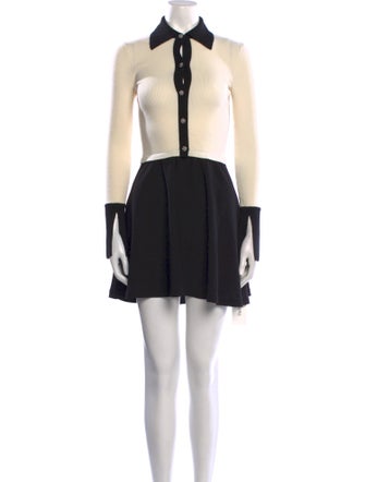 Alice + Olivia Wool Mini Dress