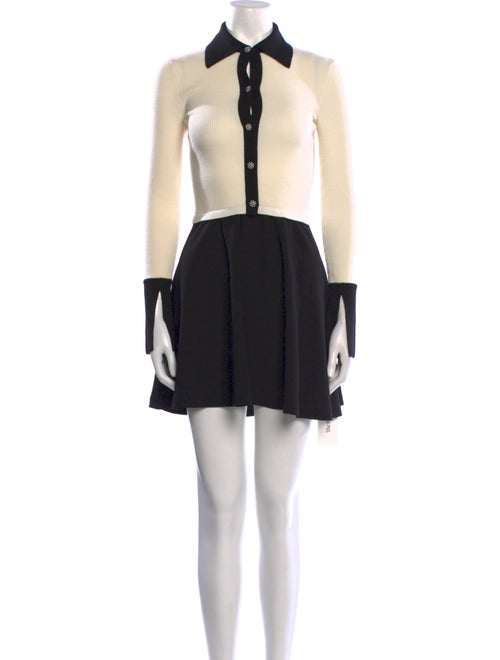 Alice + Olivia Wool Mini Dress