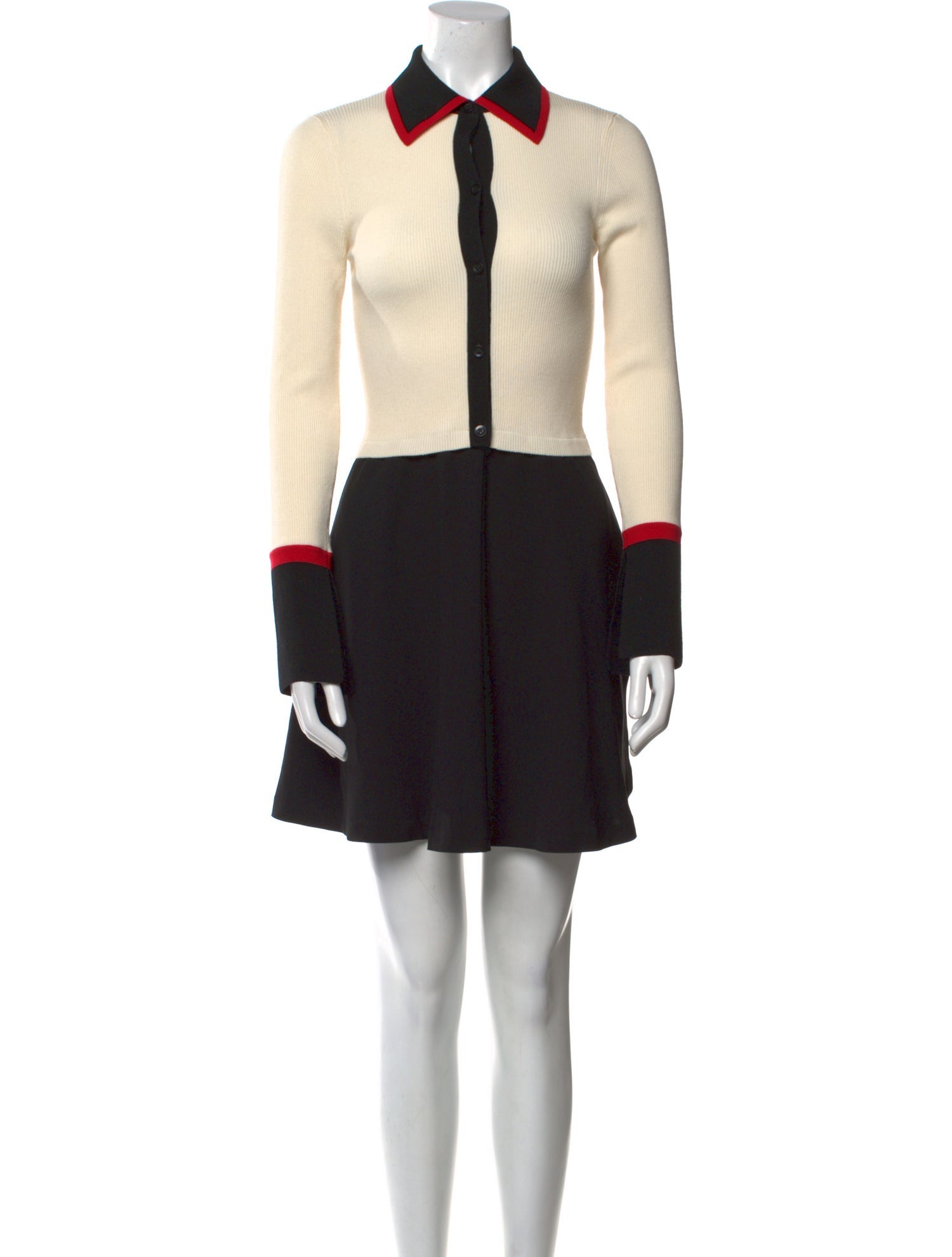 Alice + Olivia Wool Mini Dress