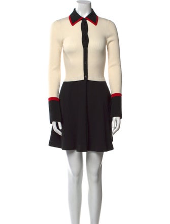 Alice + Olivia Wool Mini Dress