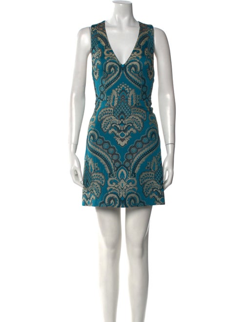 Alice + Olivia Printed Mini Dress