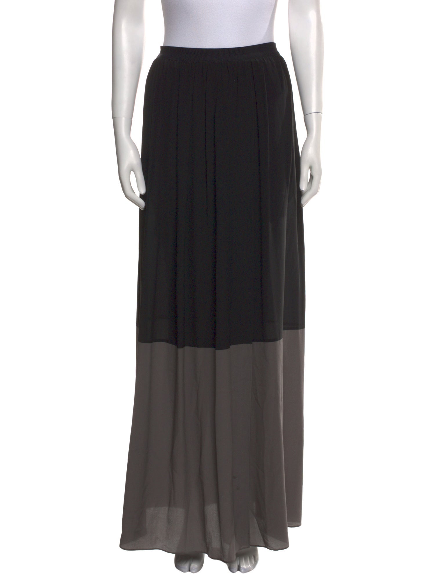 Alice + Olivia Silk Long Skirt